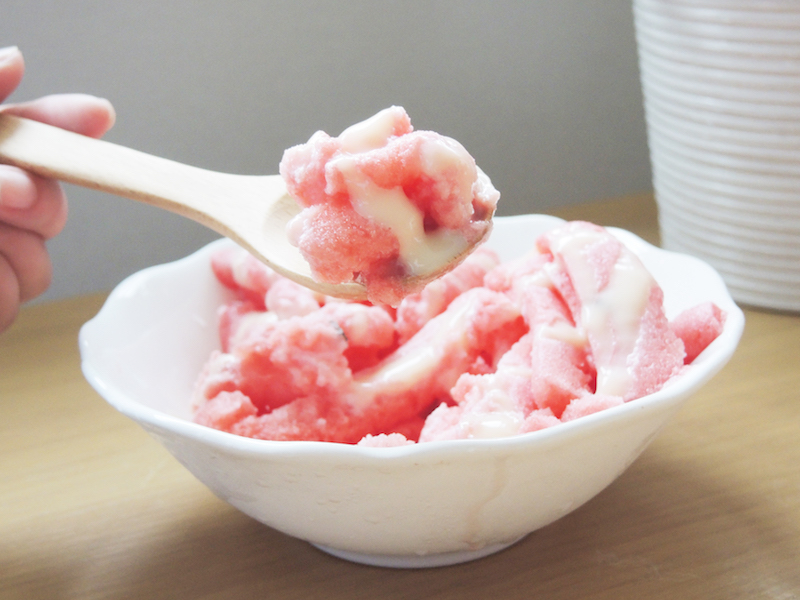 《廚房好物分享》1分鐘自製100%水果冰淇淋，健康無添加！