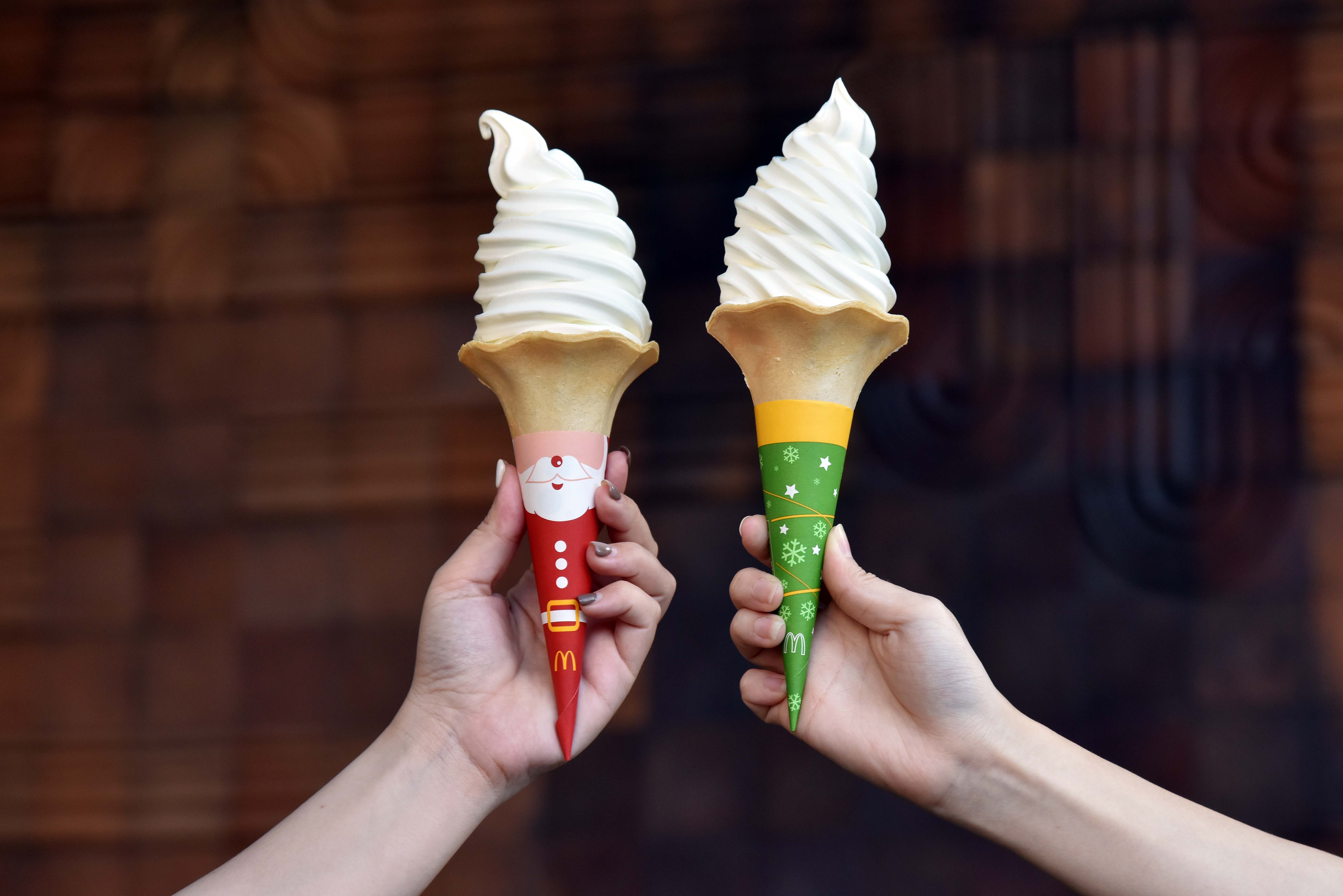 麥當勞「大蛋捲冰淇淋」聖誕新裝到！歡樂送滿額送暖心雙色鉛筆- 愛料理生活誌